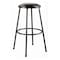 National Public Seating Black Vinyl Stool, 30", Welded Tube Leg 6430-10 - alternate 1